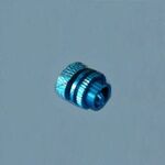 Fuel dot/cap hao alum (4.5x12x15mm) blue