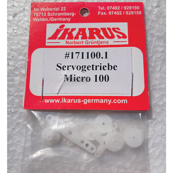 Ikarus servo gear set for micro 100