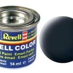 Paint enamel matt tank grey revell