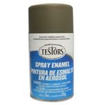 Enamel spray testors olive drab 85g can