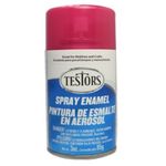 Enamel spray testors transgrape 85g can