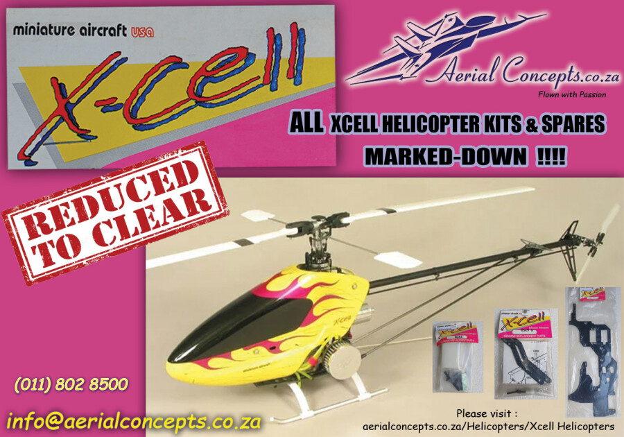 XCell Helicopters & Spares Special
