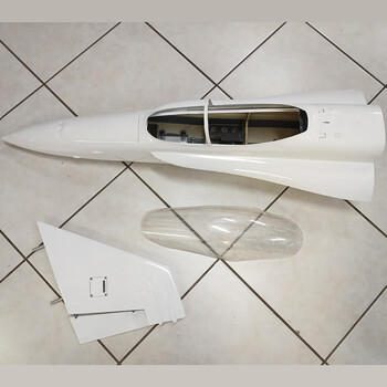Feibao F-18 Front Fuselage&Fin unpainted