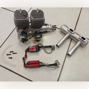 DLA 116cc in-line twin complete