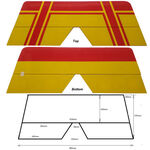 Stabilizer covered (red/wh/blue) l sls