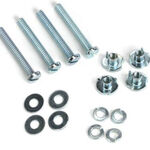 Mounting bolts & nuts dub 2-56x0 50  (4)