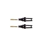 Clevis dubro micro long arm .032  black