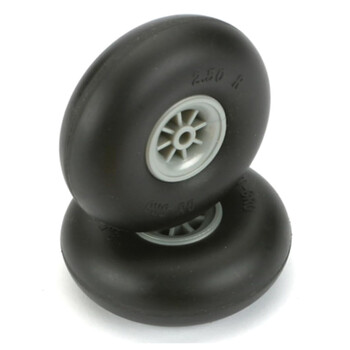 Wheels dubro 2-1/2`` (64mm) round&smooth