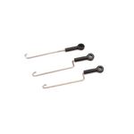 Servo pushrod set w/ball links:ncp x sls