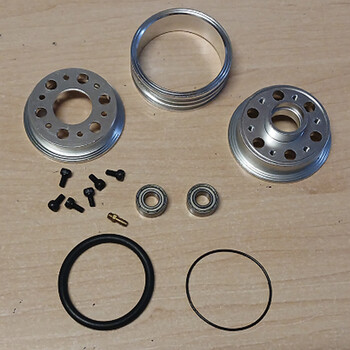 Rim set fej for turbine jet wheel