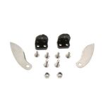 Turn fins ssteel joy w/plastic stand set