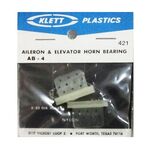 Horn kl aileron&elevator nyl 20x12mm sls