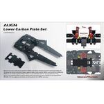 Align lower carbon plate set