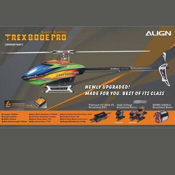 Align t-rex 800e pro super combo