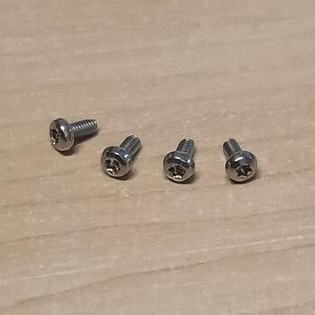 Cap screw m2.5x5 dome spline head ss (4)