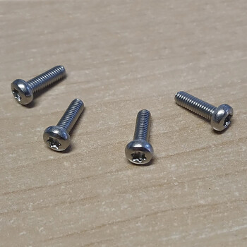 Cap screw m2.5x8 dome spline head ss (4)