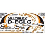 Decal sheet mpx easystar black/orang sls