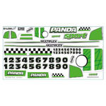 Decal sheet mpx panda (var) (724649) dis