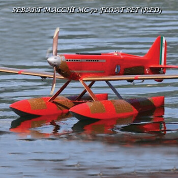 Floats sebart macchi mc-72 50e red disc