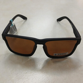 Sunglasses bourbon brown black frame