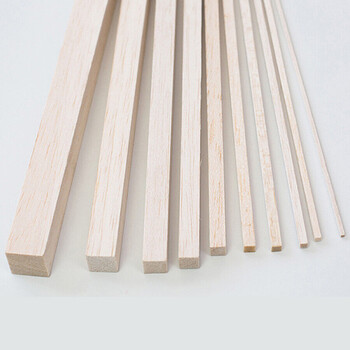 Balsa square 9.5x9.5x915mm orange sls