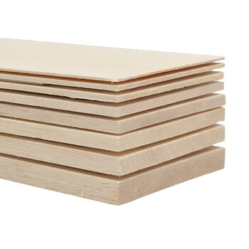 Balsa wood sheets 6x100x915mm sls