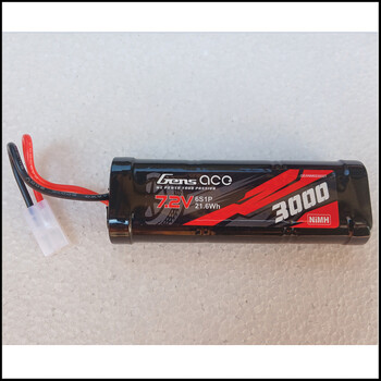 Batt ga 7.2v 3000mah nimh race pack