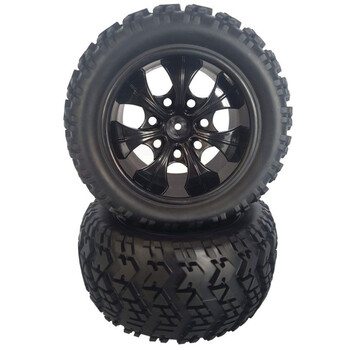 Tyres truck hsp 1/10 (2pcs)