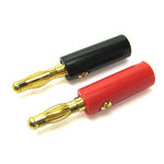 Ace connector banana 4mm (r&b)