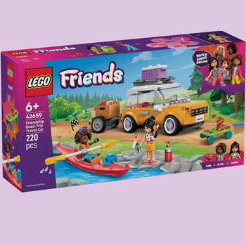 Friendship road-trip travel car lego