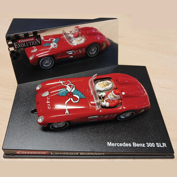 Diecast carrera merc 300 slr (limited)