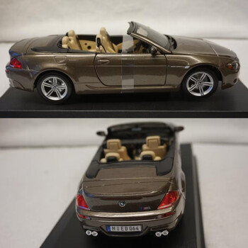 Diecast maisto bmw m6 cabrio (brown)1:18