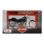 Diecast harley fxstb night t (black)1:18