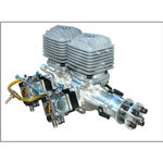 Motor dla 64cc in-line twin w/muffl por