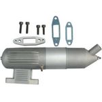 Muffler assy magnum 180ar