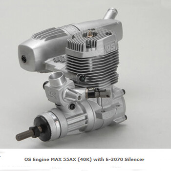 Motor os 55ax (40k) w/3071 silencer