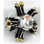 Motor saito fa-325-r5d 5-cyl radial por