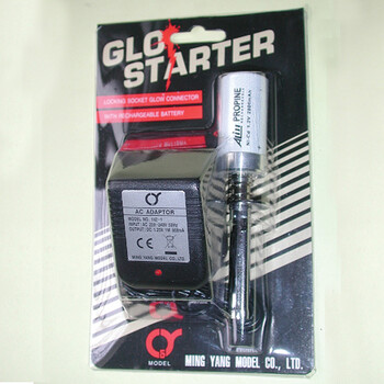 Glow starter my w/charger & batt 2500mah