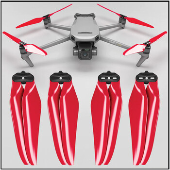 Props ma mavic3 stealth 9.4x5.3 red 4por