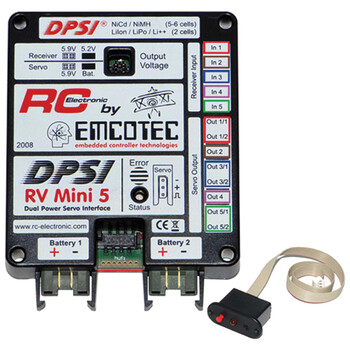Dpsi rv mini 5 w/pin switch sls