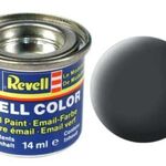 Paint enamel matt dust grey revell