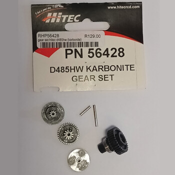 Gear set hitec d485hw (karbonite)