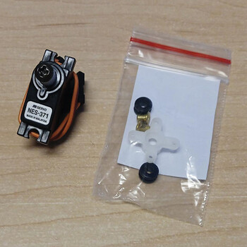 Servo jr 371 4.8v1.3kg analog micro