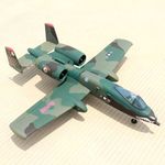 Kit dynam a-10 tbolt 64mm green pnp