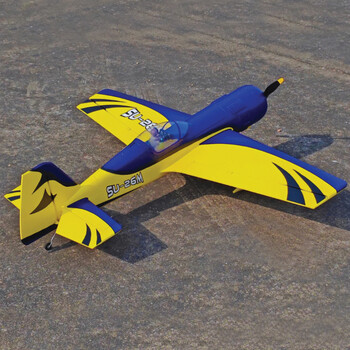 Kit dynam su-26m 1200mm (blue) pnp