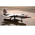 Kit fwing f-104 90mm pnp silver por