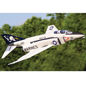 Kit fwi f-4d phantom ii grey 6s 90mm pnp