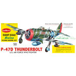 Kit guillow balsa wwii (p-47 tbolt)780mm