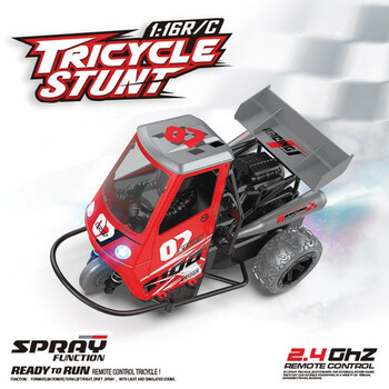 Tricycle rs s100 mini stunt car rtr