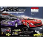 Slotcar racing set usb joy super 252 sls